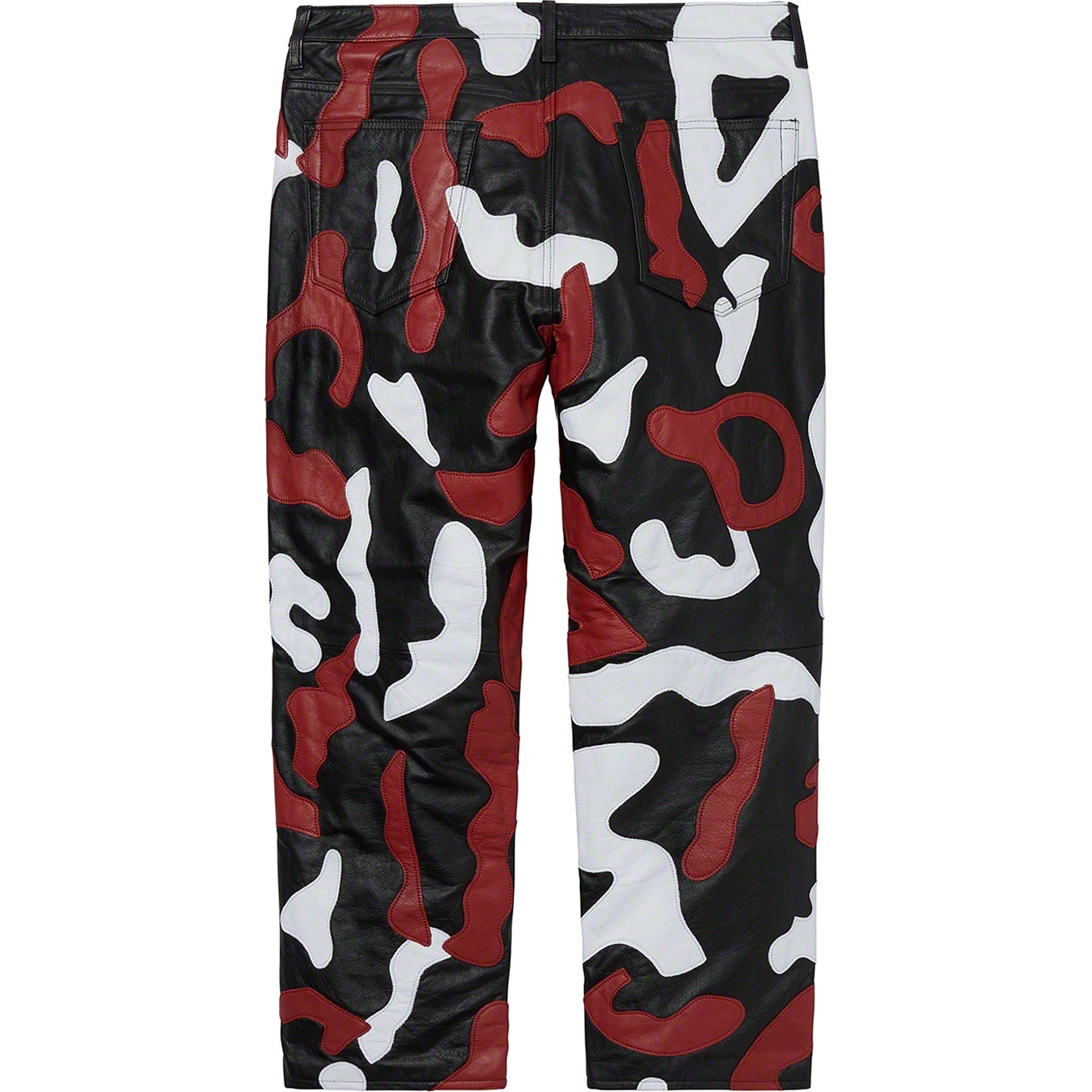 Camo Leather 5-Pocket Pant view 7